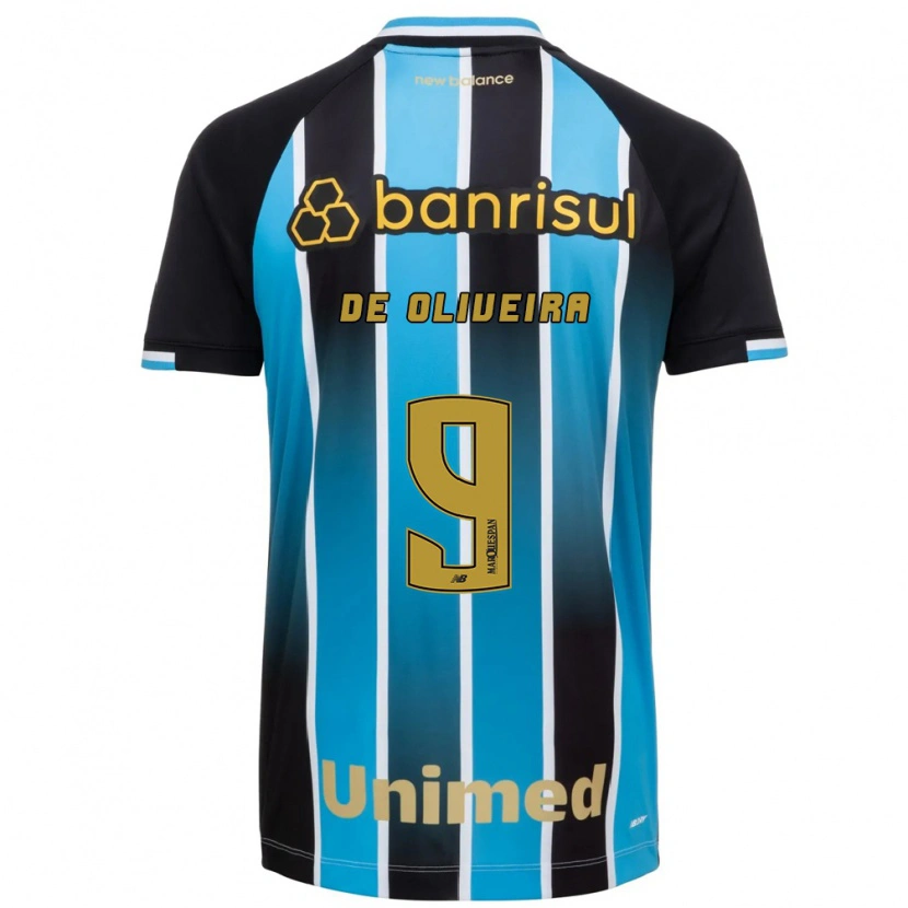 Danxen Dětské Veridiana Mostaco De Oliveira #9 Modrá Hnědá Černá Domů Hráčské Dresy 2026/27 Dres