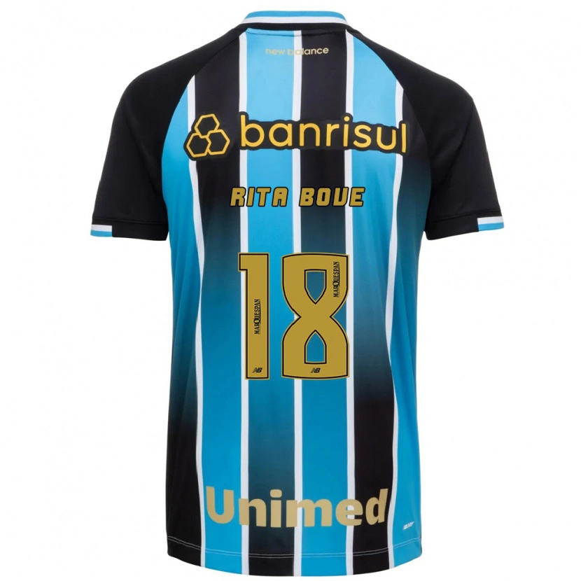 Danxen Dětské Rita Bove #18 Modrá Hnědá Černá Domů Hráčské Dresy 2026/27 Dres