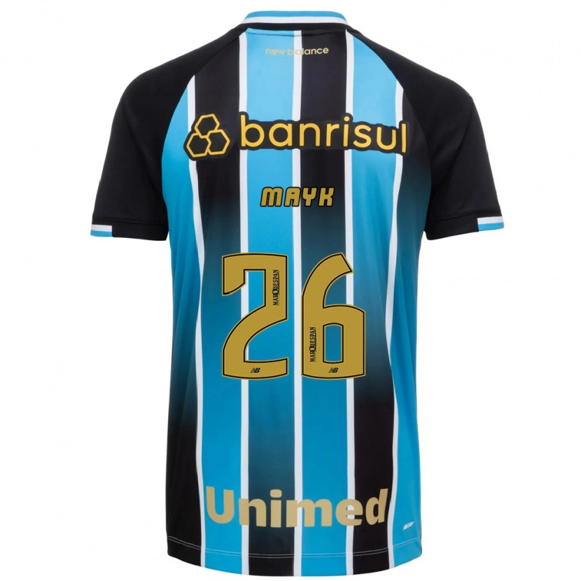 Danxen Dětské Mayk #26 Modrá Hnědá Černá Domů Hráčské Dresy 2026/27 Dres