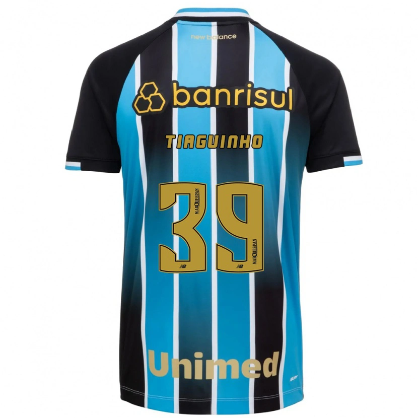 Danxen Dětské Tiaguinho #39 Modrá Hnědá Černá Domů Hráčské Dresy 2026/27 Dres