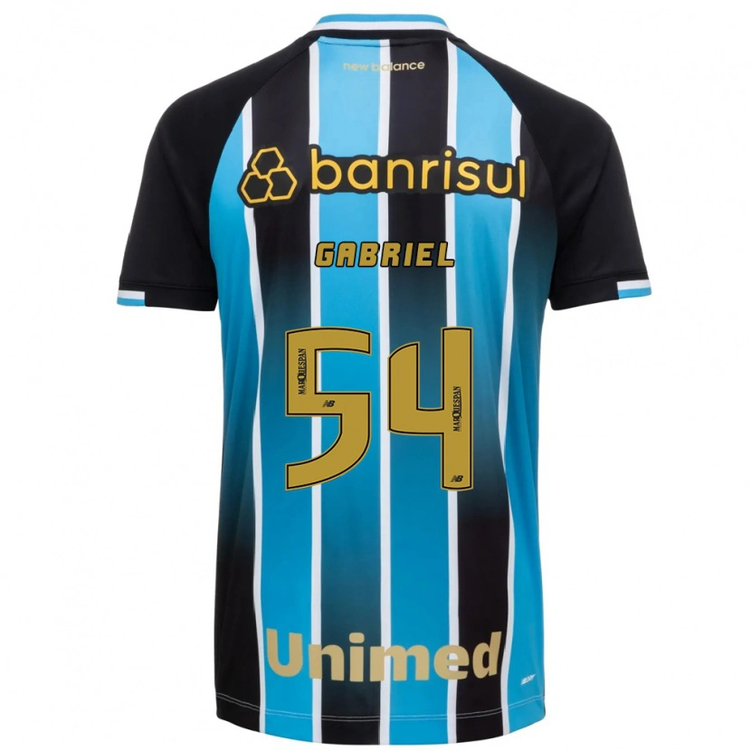 Danxen Dětské Pedro Gabriel #54 Modrá Hnědá Černá Domů Hráčské Dresy 2026/27 Dres
