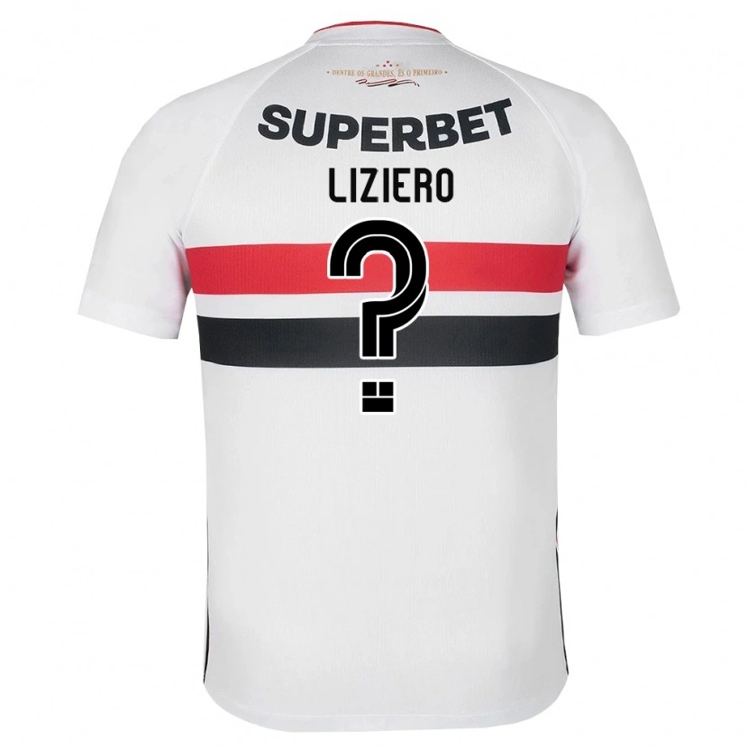 Danxen Dětské Liziero #0 Bílá Červená Černá Domů Hráčské Dresy 2026/27 Dres