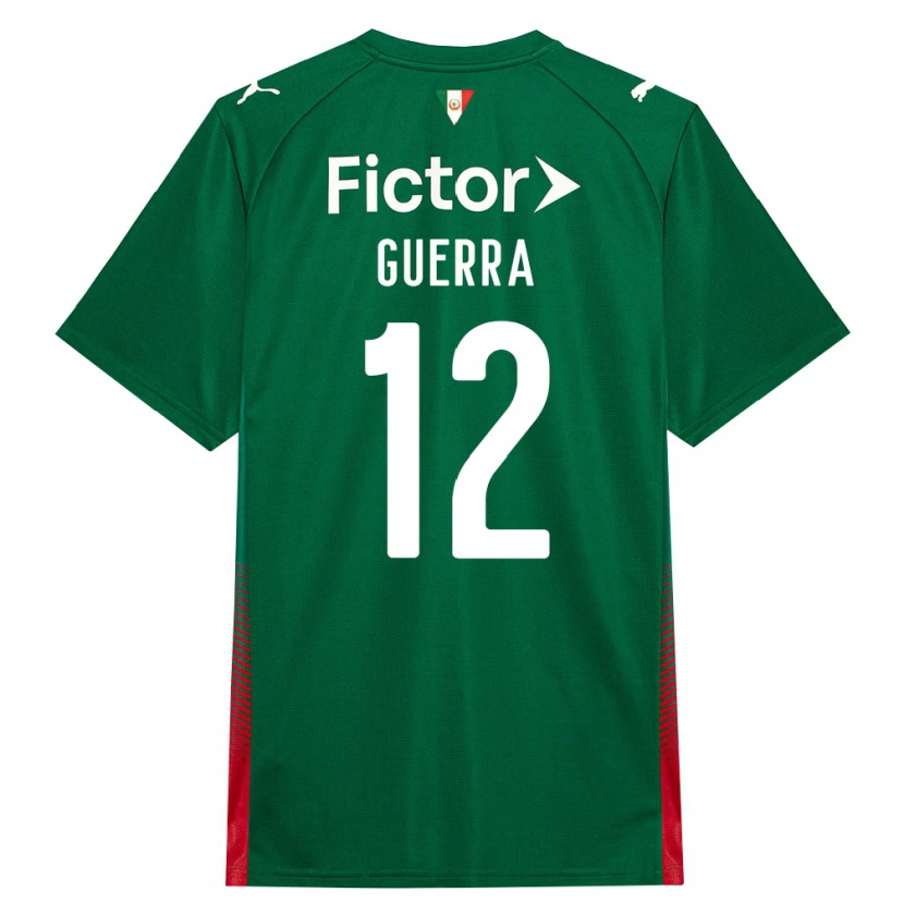 Danxen Dětské Heitor Guerra #12 Zelená Červená Bílá Domů Hráčské Dresy 2026/27 Dres