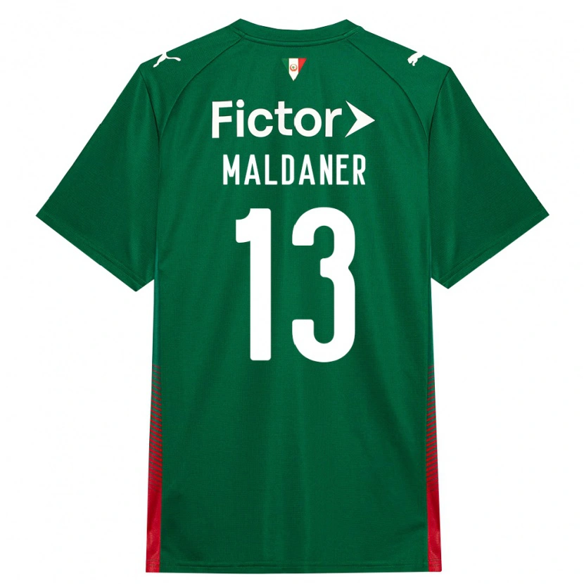 Danxen Dětské Pati Maldaner #13 Zelená Červená Bílá Domů Hráčské Dresy 2026/27 Dres