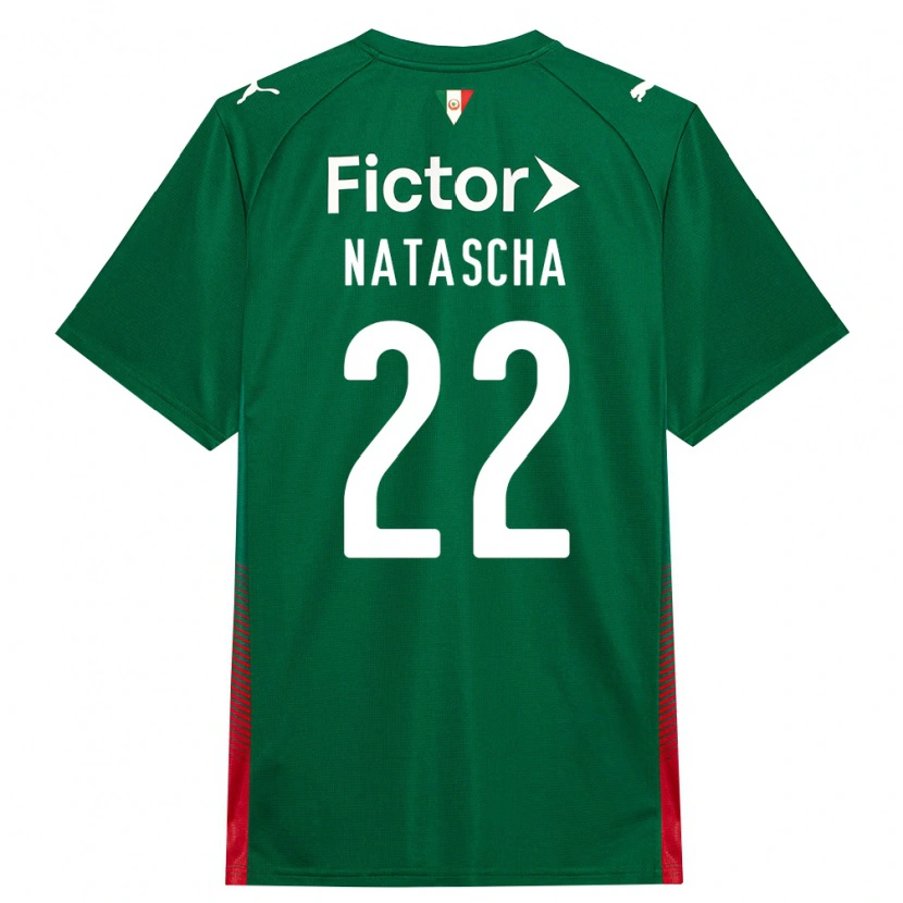 Danxen Dětské Natascha #22 Zelená Červená Bílá Domů Hráčské Dresy 2026/27 Dres