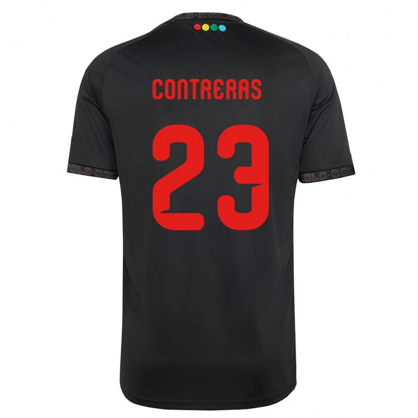 Danxen Dětské Amaro Contreras #23 Černá Červená Daleko Hráčské Dresy 2026/27 Dres