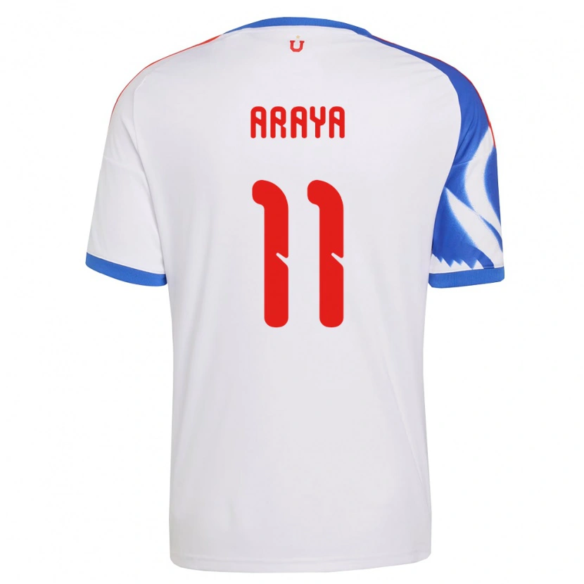 Danxen Dětské Fernanda Araya #11 Bílá Tmavě Modrá Daleko Hráčské Dresy 2026/27 Dres