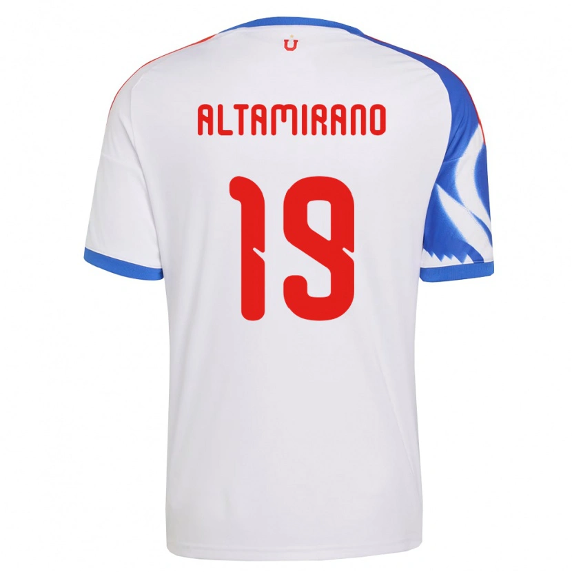 Danxen Dětské Javier Altamirano #19 Bílá Tmavě Modrá Daleko Hráčské Dresy 2026/27 Dres