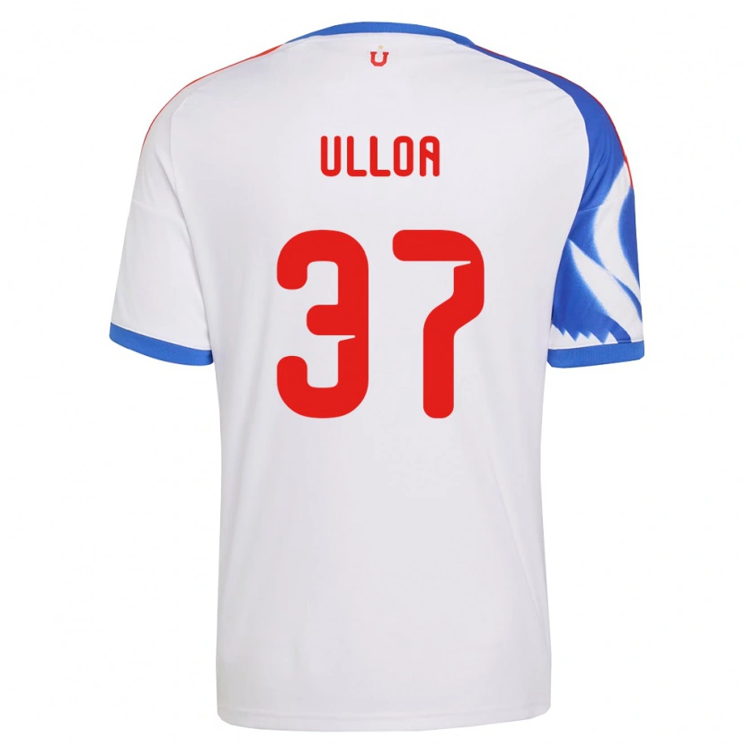 Danxen Dětské Cristóbal Ulloa #37 Bílá Tmavě Modrá Daleko Hráčské Dresy 2026/27 Dres