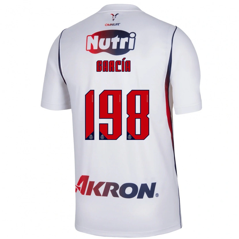 Danxen Dětské Gael García #198 Červená Bílá Tmavě Modrá Daleko Hráčské Dresy 2026/27 Dres