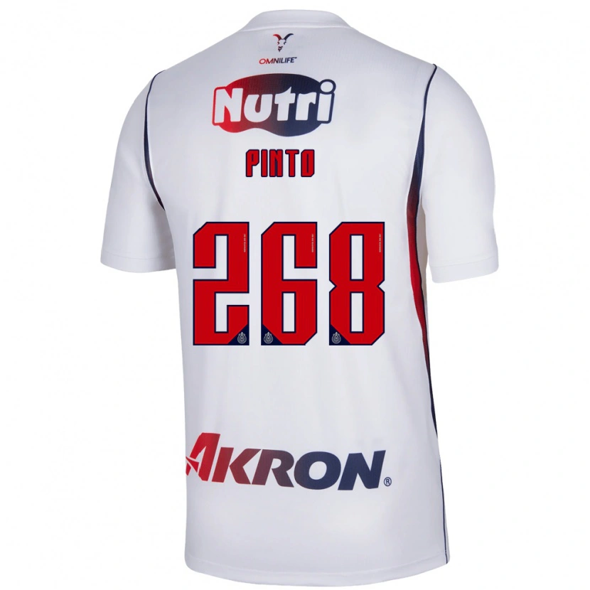 Danxen Dětské Rigo Pinto #268 Červená Bílá Tmavě Modrá Daleko Hráčské Dresy 2026/27 Dres