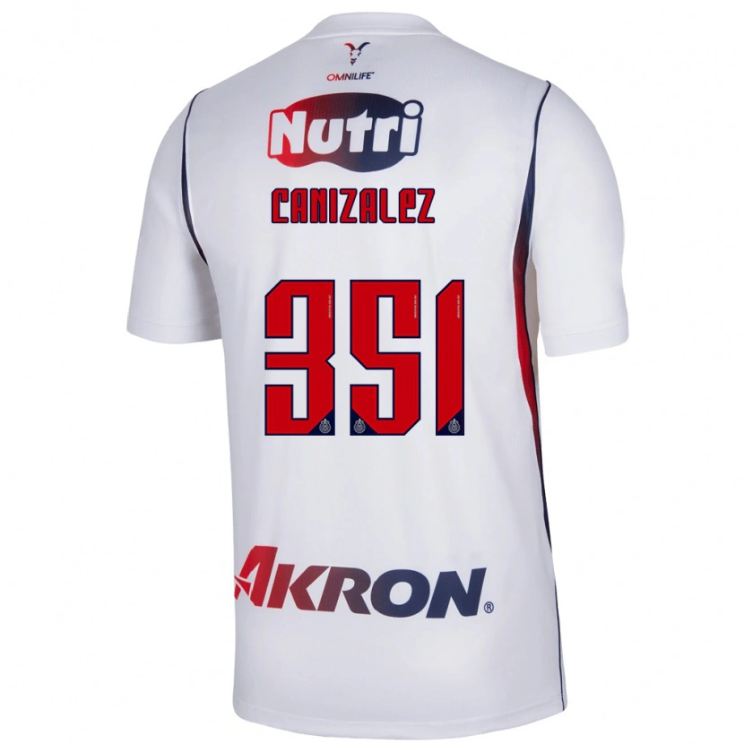 Danxen Dětské Djorkaeff Canizalez #351 Červená Bílá Tmavě Modrá Daleko Hráčské Dresy 2026/27 Dres