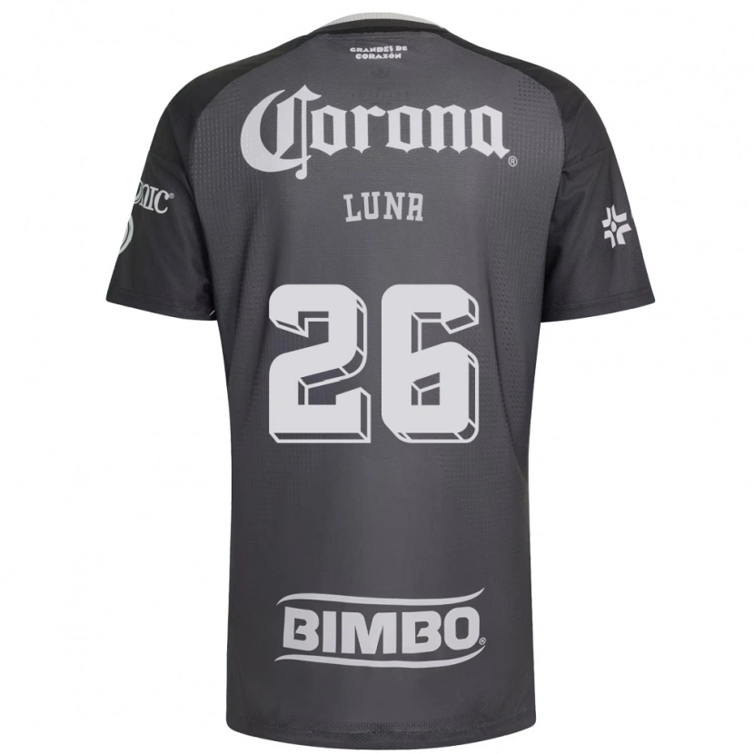 Danxen Dětské Karen Luna #26 Šedá Bílá Černá Daleko Hráčské Dresy 2026/27 Dres