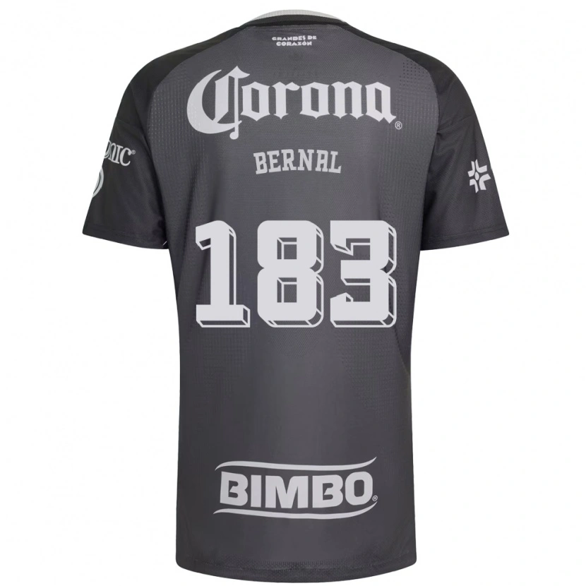 Danxen Dětské David Bernal #183 Šedá Bílá Černá Daleko Hráčské Dresy 2026/27 Dres