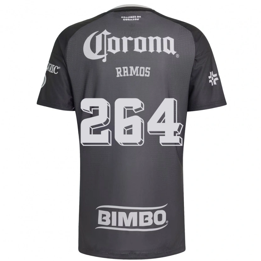 Danxen Dětské Bryan Ramos #264 Šedá Bílá Černá Daleko Hráčské Dresy 2026/27 Dres
