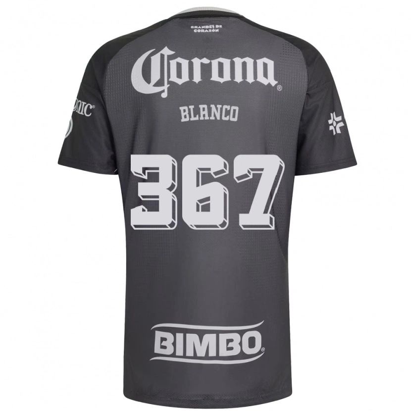 Danxen Dětské Lionel Blanco #367 Šedá Bílá Černá Daleko Hráčské Dresy 2026/27 Dres