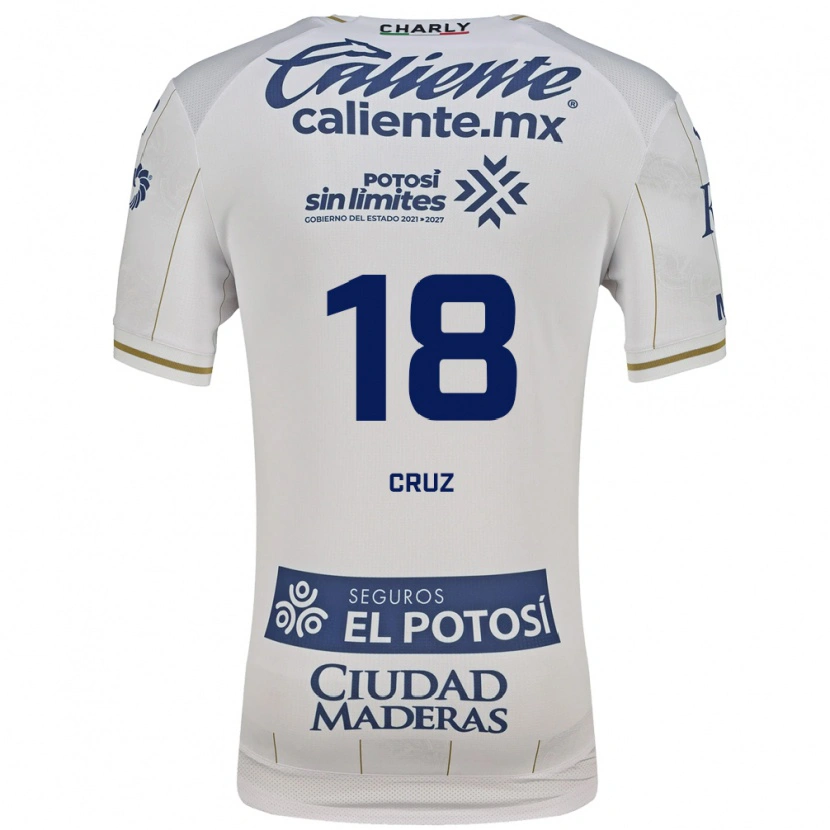 Danxen Dětské Aldo Cruz #18 Bílá Modrá Daleko Hráčské Dresy 2026/27 Dres