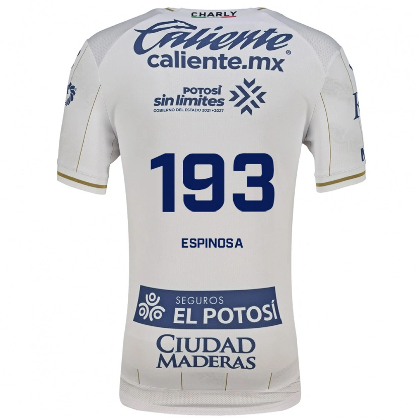 Danxen Dětské Erick Espinosa #193 Bílá Modrá Daleko Hráčské Dresy 2026/27 Dres