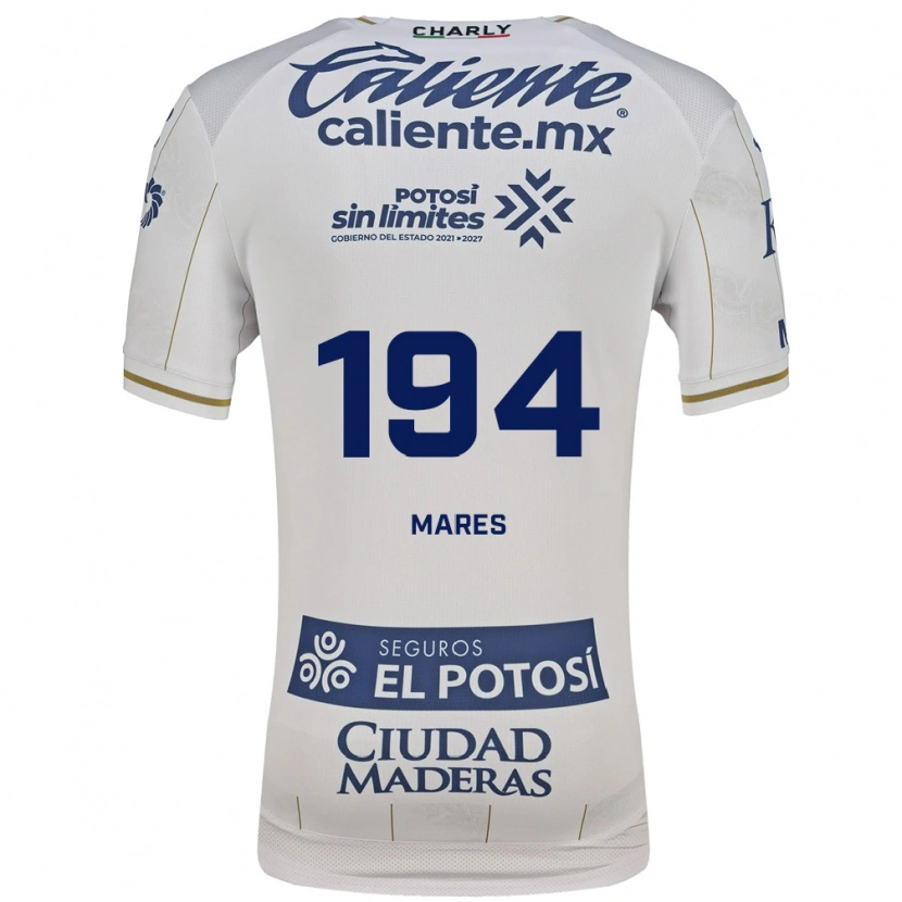 Danxen Dětské Cristian Mares #194 Bílá Modrá Daleko Hráčské Dresy 2026/27 Dres