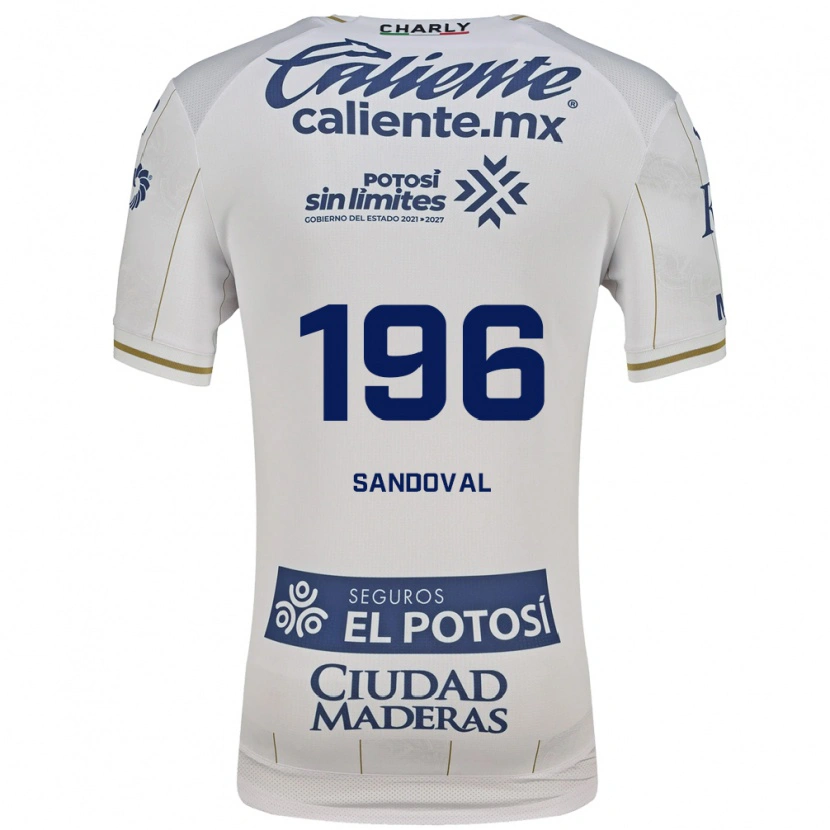Danxen Dětské Alan Sandoval #196 Bílá Modrá Daleko Hráčské Dresy 2026/27 Dres
