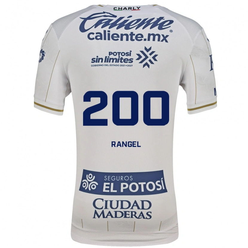 Danxen Dětské Marcelo Rangel #200 Bílá Modrá Daleko Hráčské Dresy 2026/27 Dres