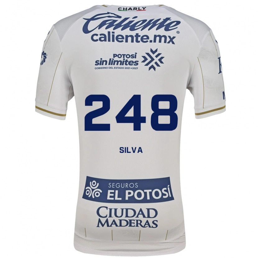 Danxen Dětské Joaquín Silva #248 Bílá Modrá Daleko Hráčské Dresy 2026/27 Dres