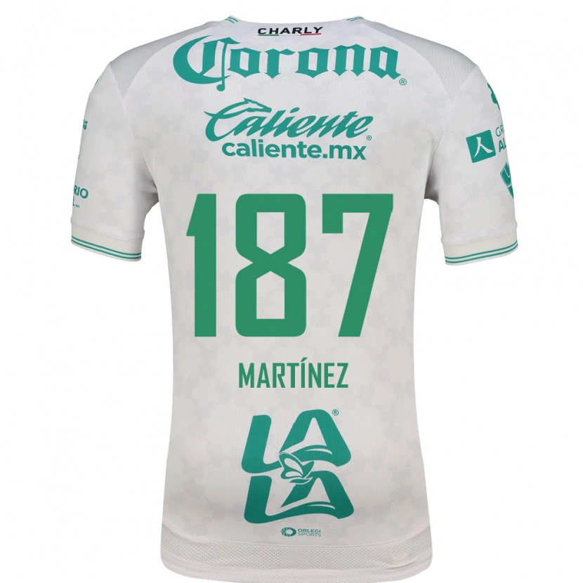 Danxen Dětské Thiago Martínez #187 Světle Zelená Bílá Daleko Hráčské Dresy 2026/27 Dres