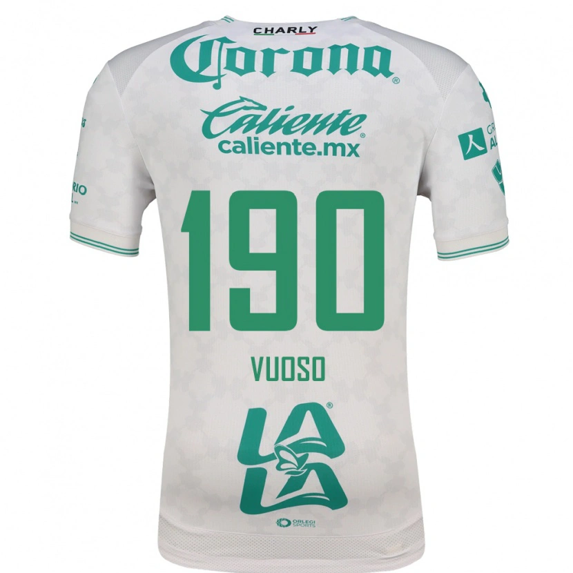 Danxen Dětské Lucca Vuoso #190 Světle Zelená Bílá Daleko Hráčské Dresy 2026/27 Dres