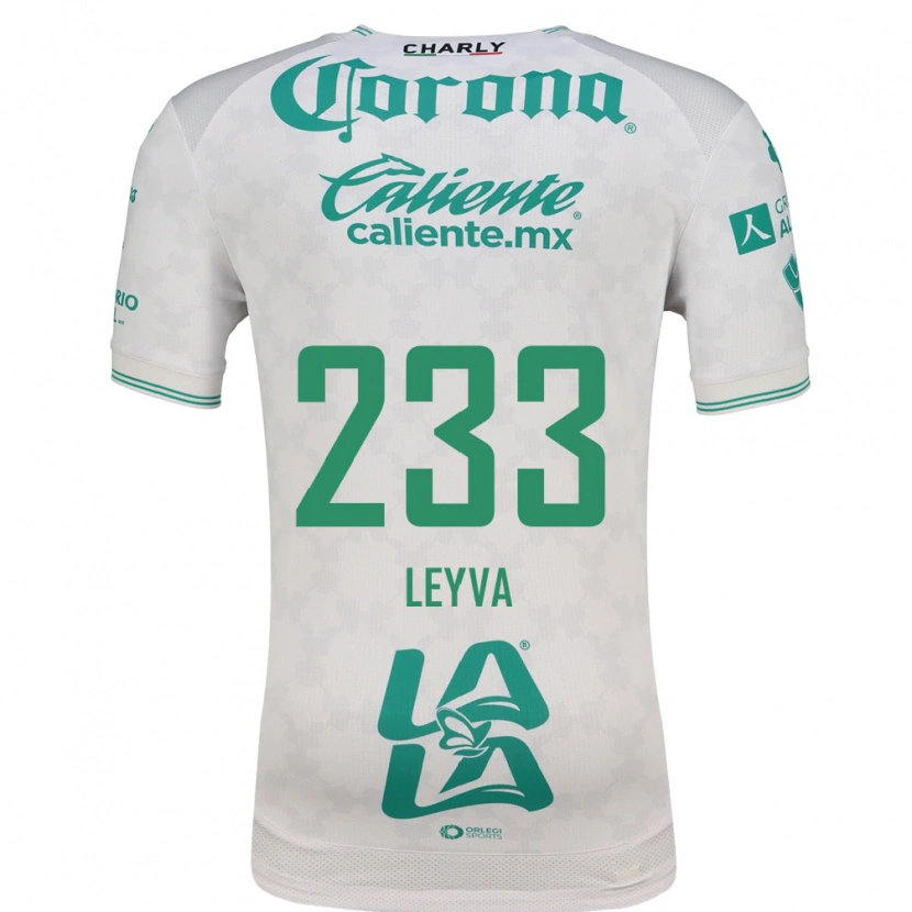 Danxen Dětské Axel Leyva #233 Světle Zelená Bílá Daleko Hráčské Dresy 2026/27 Dres
