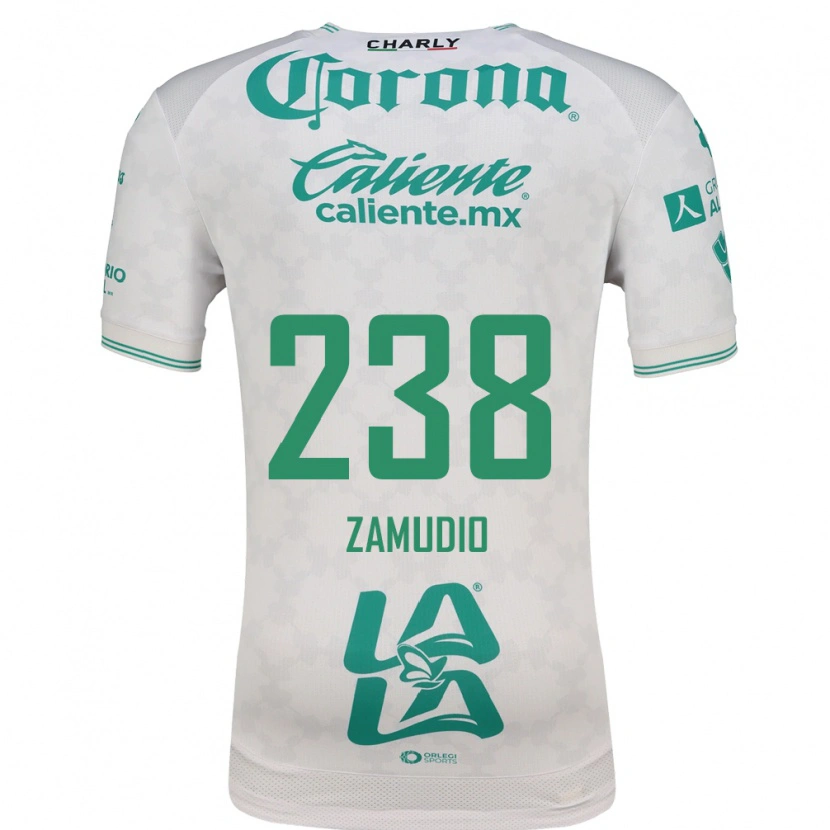Danxen Dětské José Zamudio #238 Světle Zelená Bílá Daleko Hráčské Dresy 2026/27 Dres