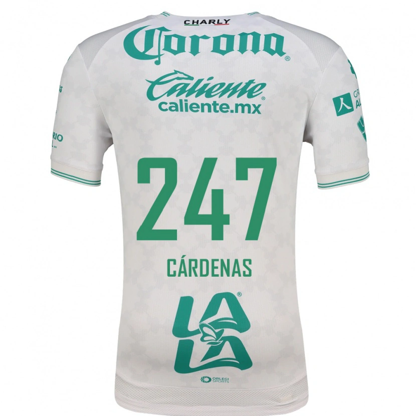 Danxen Dětské José Cárdenas #247 Světle Zelená Bílá Daleko Hráčské Dresy 2026/27 Dres