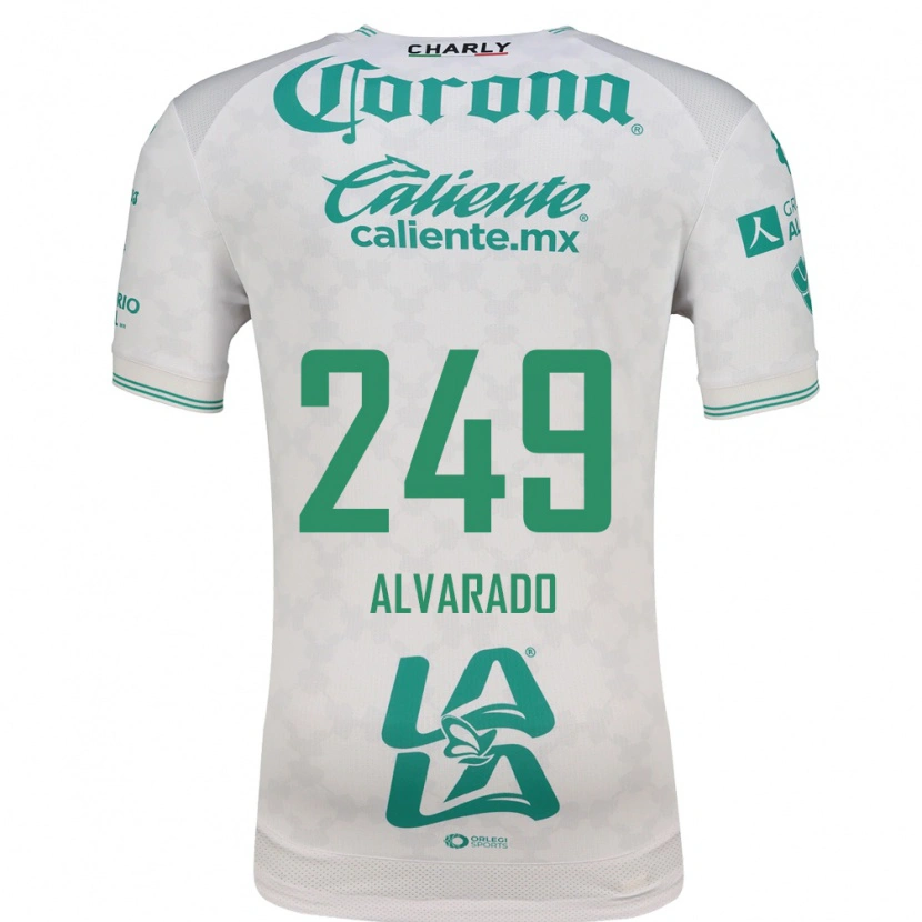 Danxen Dětské Luis Alvarado #249 Světle Zelená Bílá Daleko Hráčské Dresy 2026/27 Dres