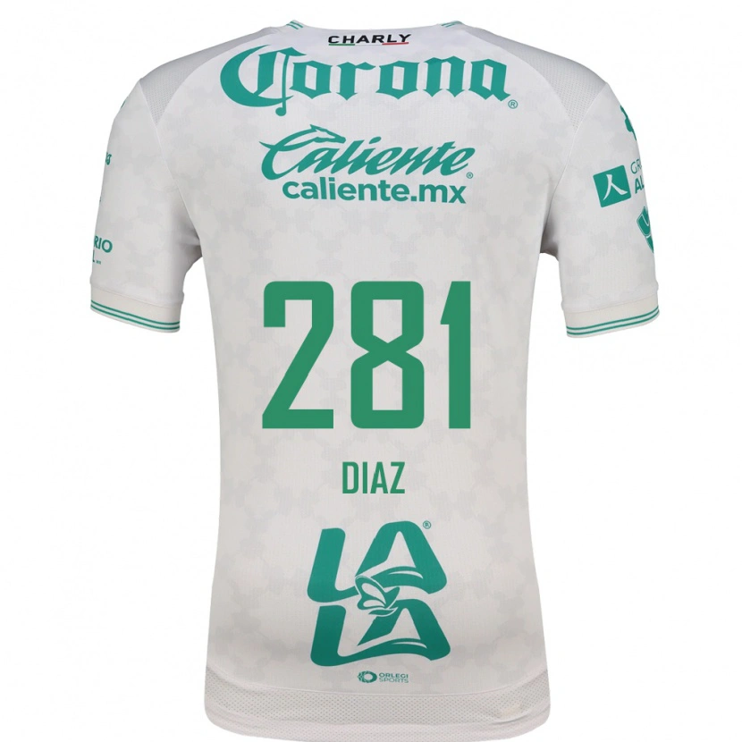 Danxen Dětské Didier Díaz #281 Světle Zelená Bílá Daleko Hráčské Dresy 2026/27 Dres