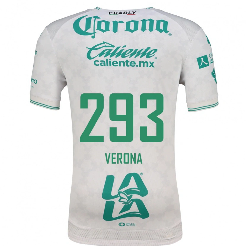 Danxen Dětské Jesús Verona #293 Světle Zelená Bílá Daleko Hráčské Dresy 2026/27 Dres