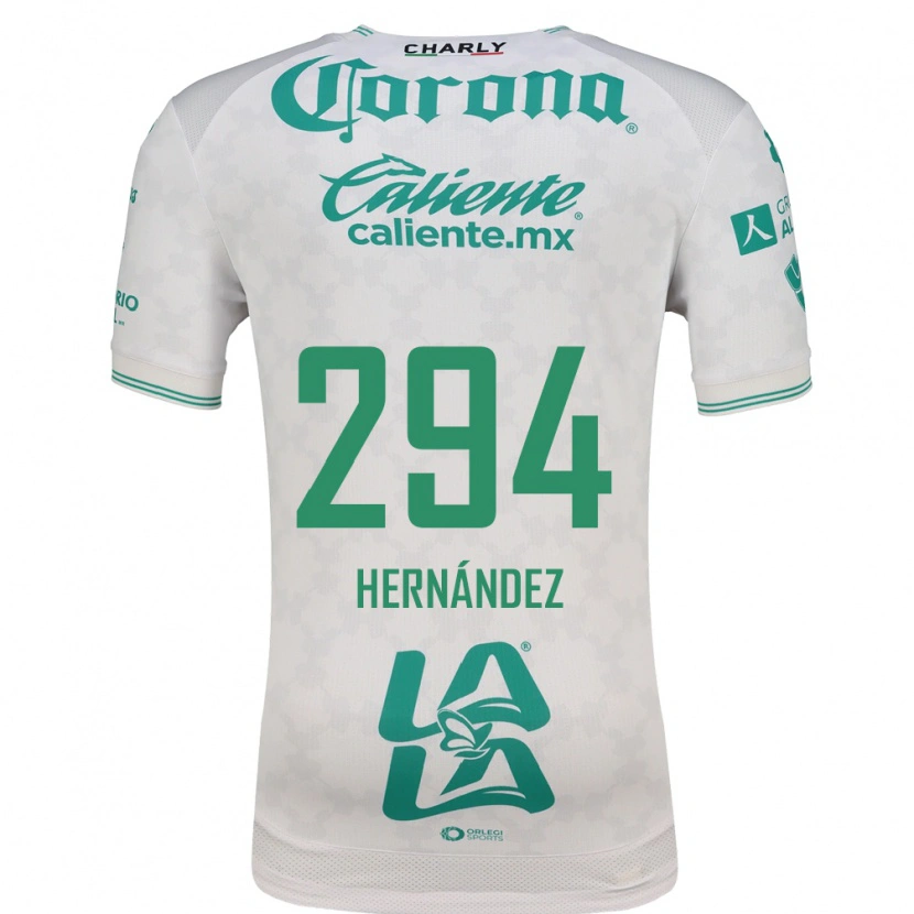 Danxen Dětské Matías Hernández #294 Světle Zelená Bílá Daleko Hráčské Dresy 2026/27 Dres