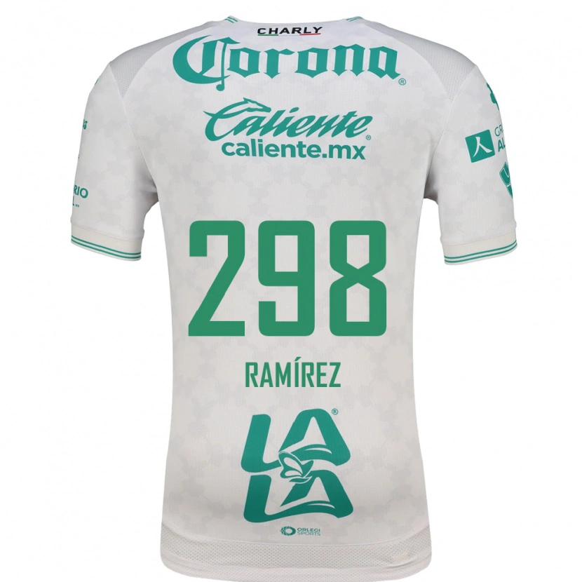 Danxen Dětské Ángel Ramírez #298 Světle Zelená Bílá Daleko Hráčské Dresy 2026/27 Dres