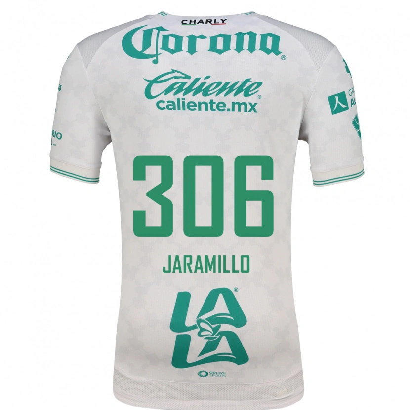 Danxen Dětské Mario Jaramillo #306 Světle Zelená Bílá Daleko Hráčské Dresy 2026/27 Dres