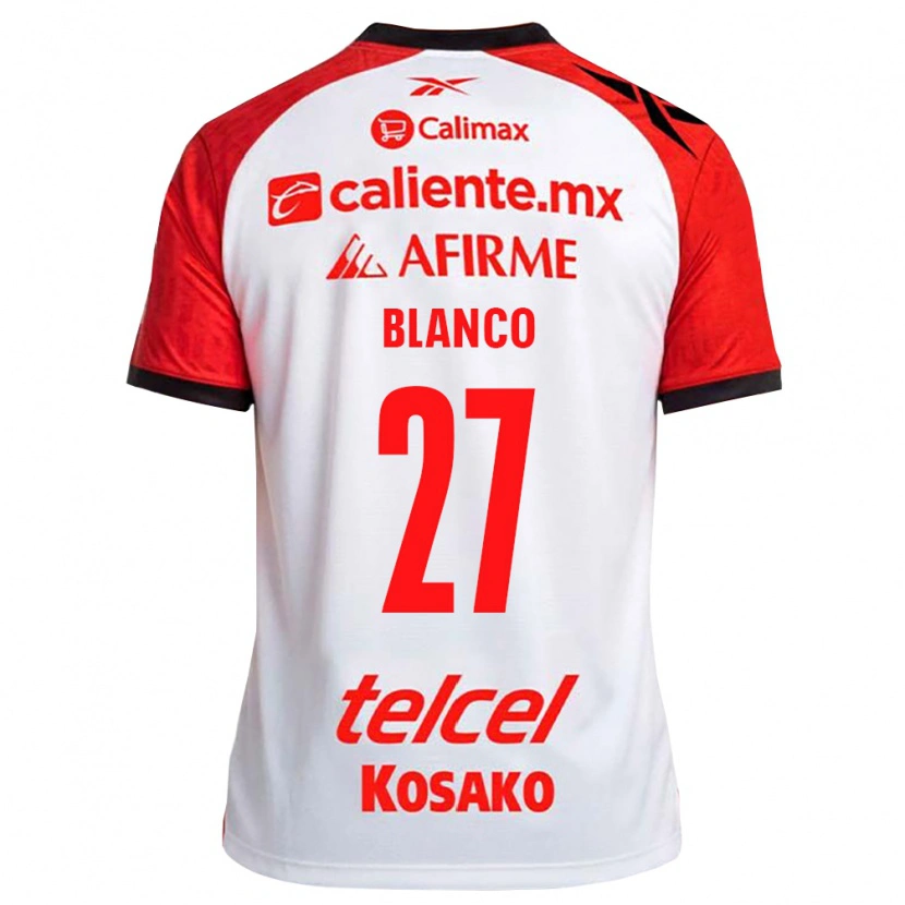 Danxen Dětské Domingo Blanco #27 Bílá Černá Červená Daleko Hráčské Dresy 2026/27 Dres