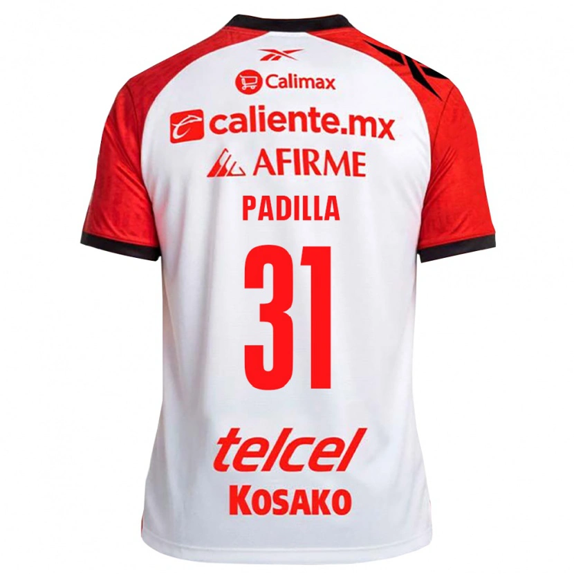 Danxen Dětské Yael Padilla #31 Bílá Černá Červená Daleko Hráčské Dresy 2026/27 Dres