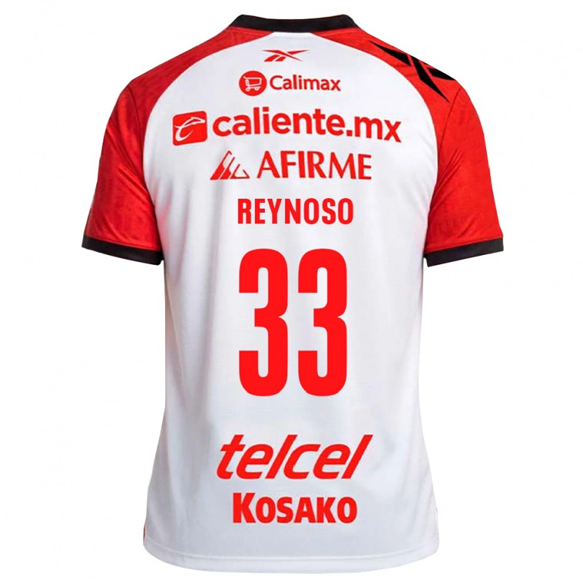 Danxen Dětské Emanuel Reynoso #33 Bílá Černá Červená Daleko Hráčské Dresy 2026/27 Dres