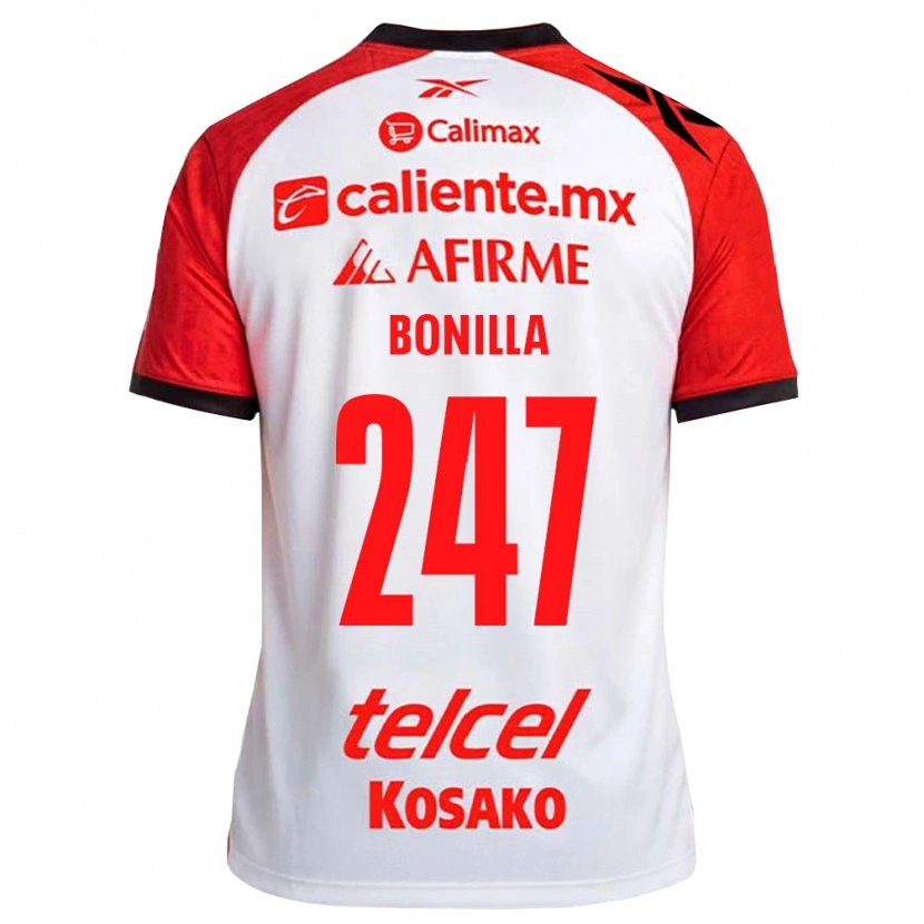 Danxen Dětské Martín Bonilla #247 Bílá Černá Červená Daleko Hráčské Dresy 2026/27 Dres