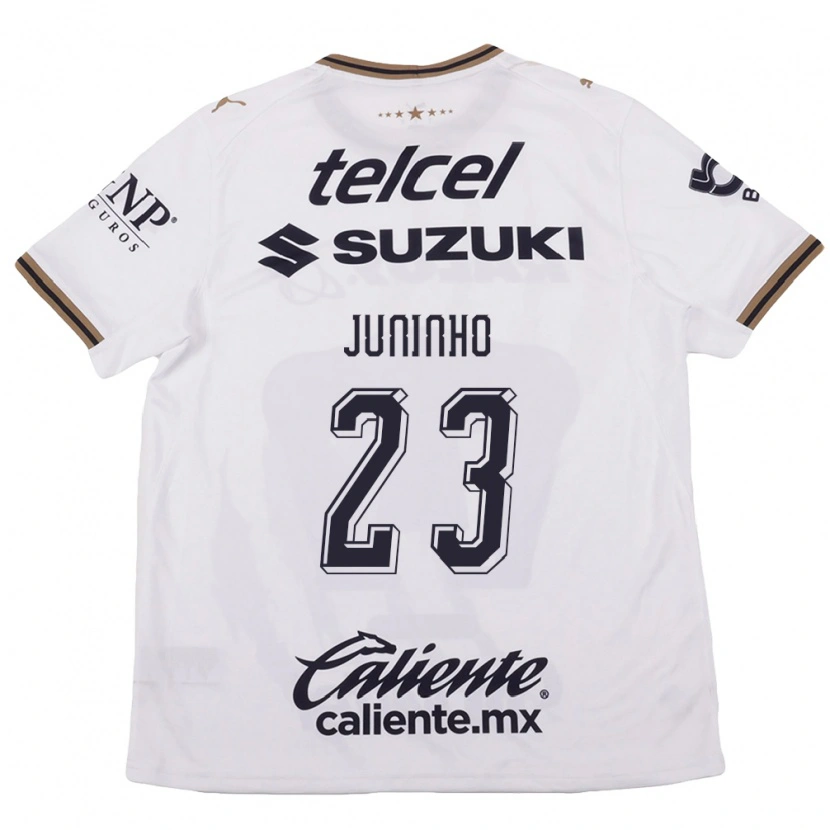 Danxen Dětské Juninho #23 Bílá Černá Hnědá Daleko Hráčské Dresy 2026/27 Dres