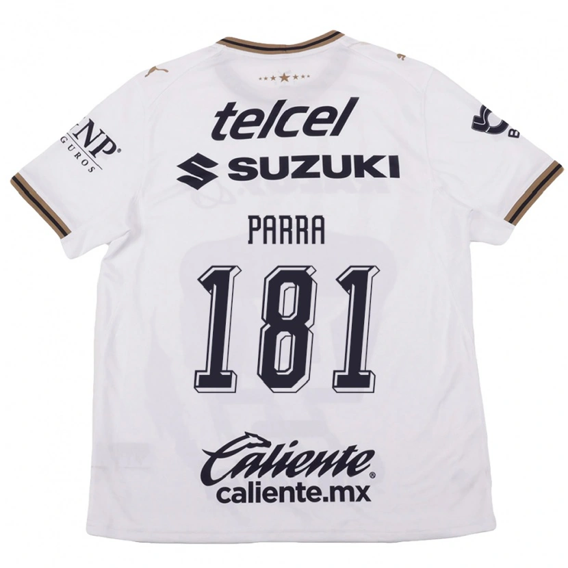 Danxen Dětské Rodrigo Parra #181 Bílá Černá Hnědá Daleko Hráčské Dresy 2026/27 Dres