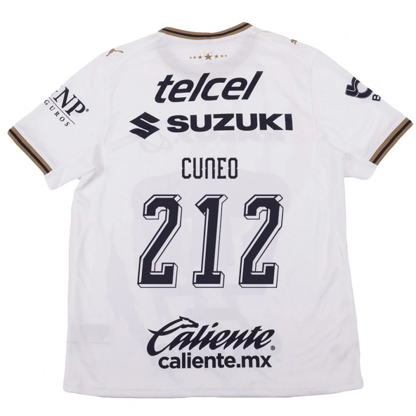 Danxen Dětské Kevin Cuneo #212 Bílá Černá Hnědá Daleko Hráčské Dresy 2026/27 Dres