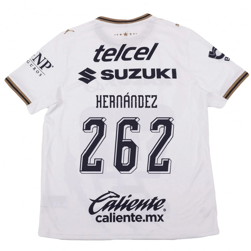 Danxen Dětské Roberto Hernández #262 Bílá Černá Hnědá Daleko Hráčské Dresy 2026/27 Dres