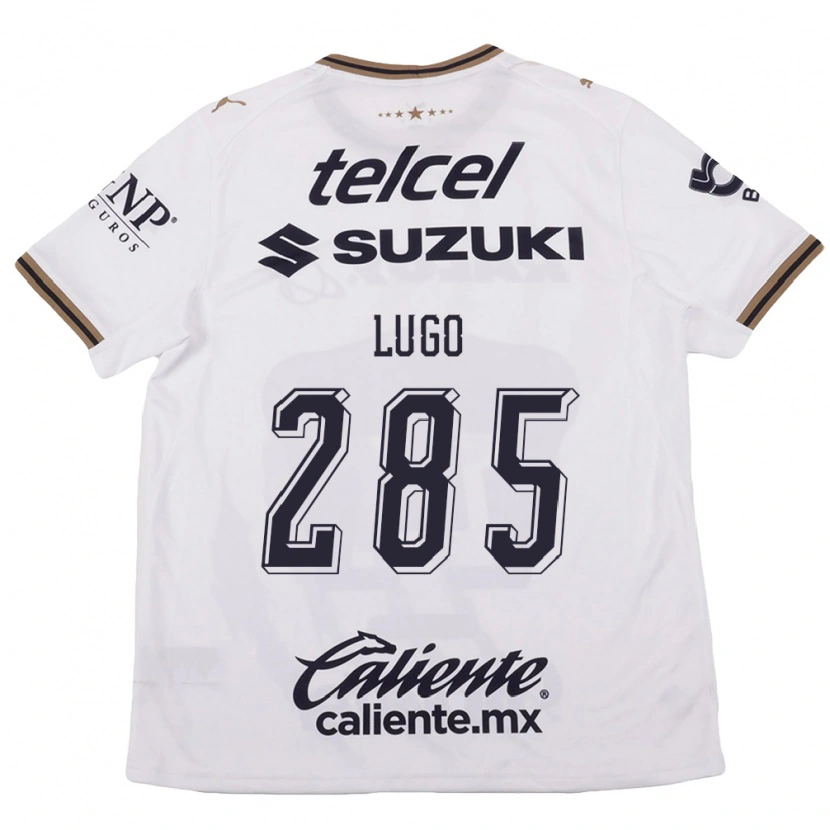 Danxen Dětské Nicolás Lugo #285 Bílá Černá Hnědá Daleko Hráčské Dresy 2026/27 Dres