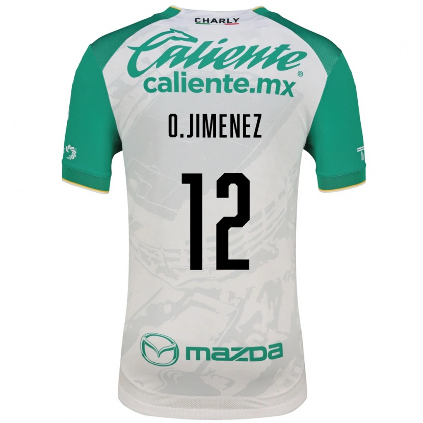 Danxen Dětské Oscar Jimenez #12 Světle Zelená Bílá Daleko Hráčské Dresy 2026/27 Dres