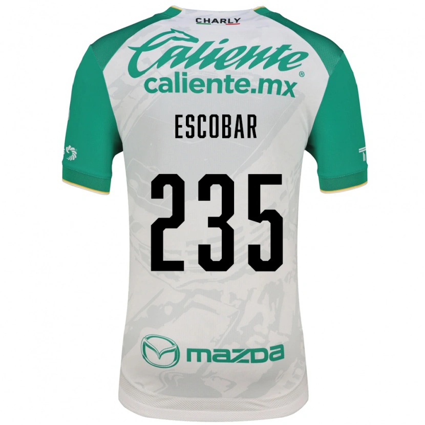 Danxen Dětské Erik Escobar #235 Světle Zelená Bílá Daleko Hráčské Dresy 2026/27 Dres