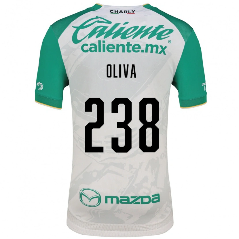 Danxen Dětské Emiliano Oliva #238 Světle Zelená Bílá Daleko Hráčské Dresy 2026/27 Dres