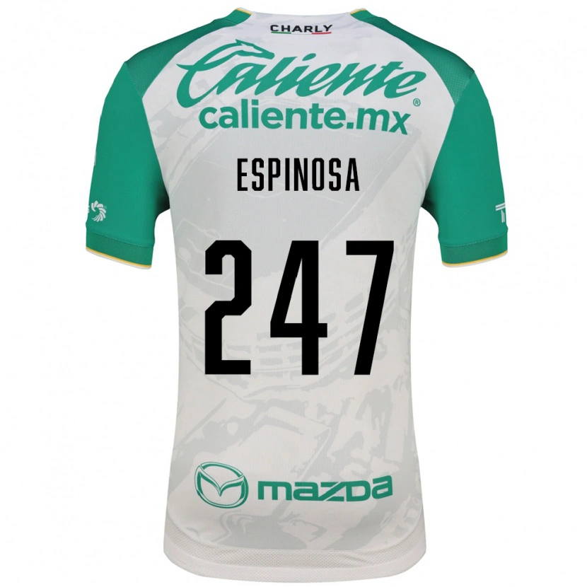 Danxen Dětské Issac Espinosa #247 Světle Zelená Bílá Daleko Hráčské Dresy 2026/27 Dres